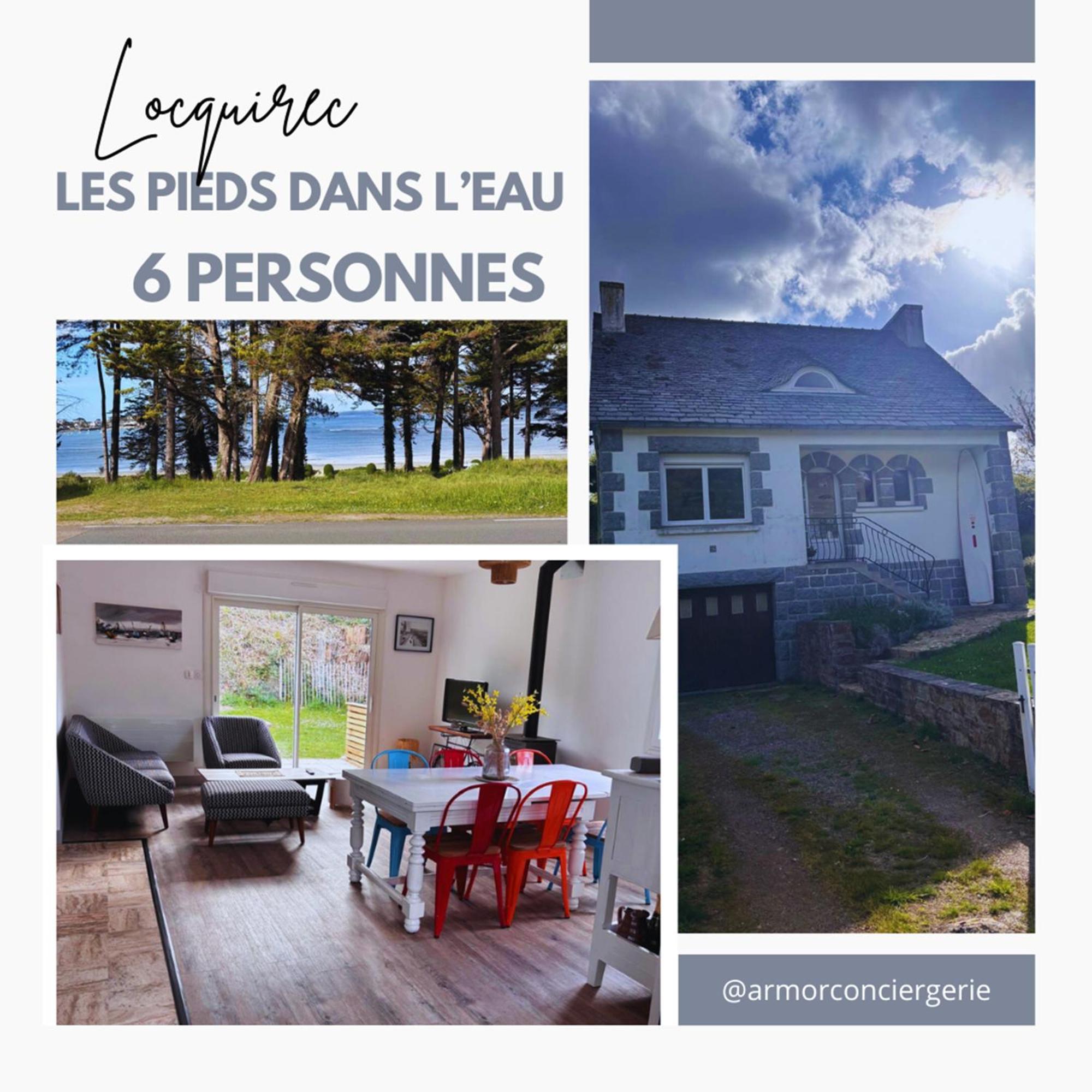 Les Pieds Dans L'eau 6 Personnes Holiday home *